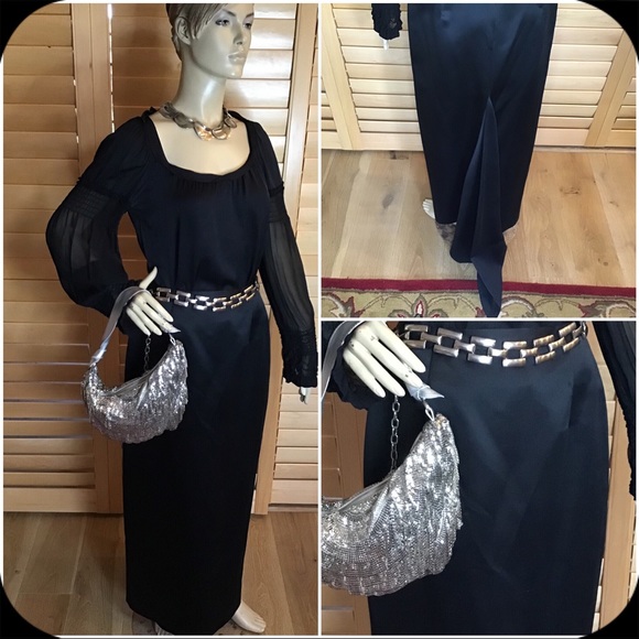 Vintage Dresses & Skirts - 🎉HOST PICK🎉 Black formal skirt